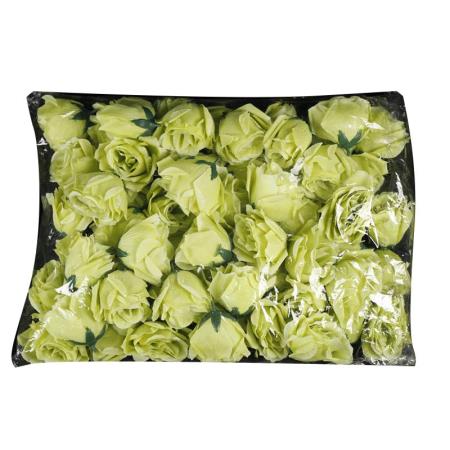 Kuntum Bunga Tea Rose Hijau isi 100 pcs