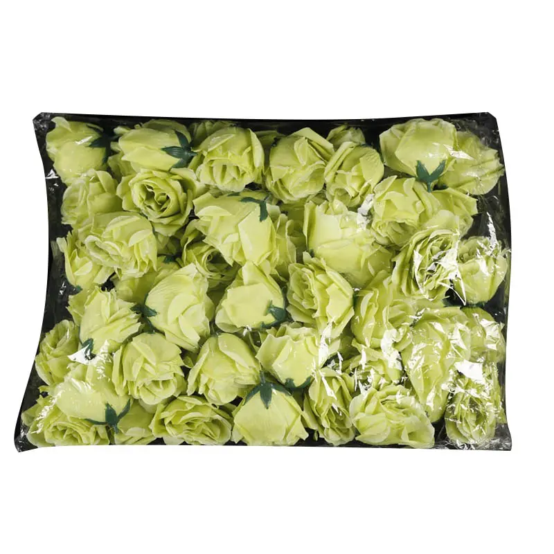 Kuntum Bunga Tea Rose Hijau isi 100 pcs