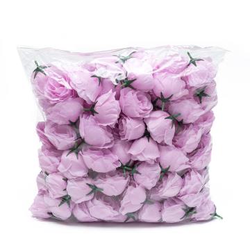 Kuntum Bunga Mini Rose Ungu isi 100 pcs