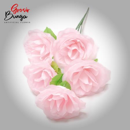 Bunga Rose MAK Pink Soft K5