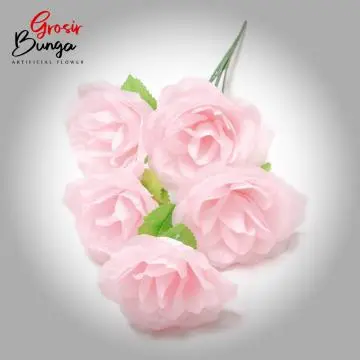 Bunga Rose MAK Pink Soft K5
