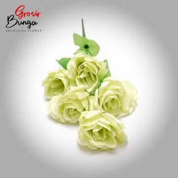 Bunga Rose MAK Hijau K5