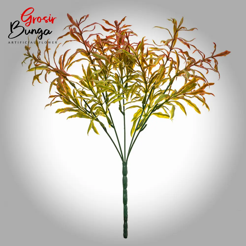 DAUN TAMAN 5 (HIJAU SEMBUR MERAH)