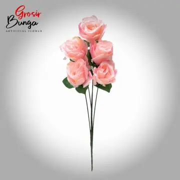 Bunga Tea Rose Pink Soft K5