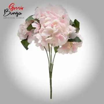 Bunga Hortensia Pink Soft K5