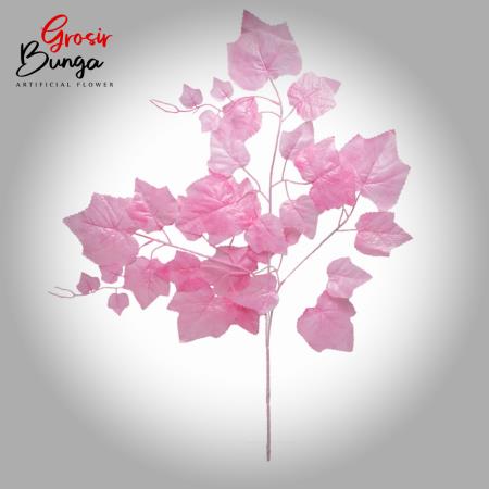 Daun Anggur Pink  12 pcs