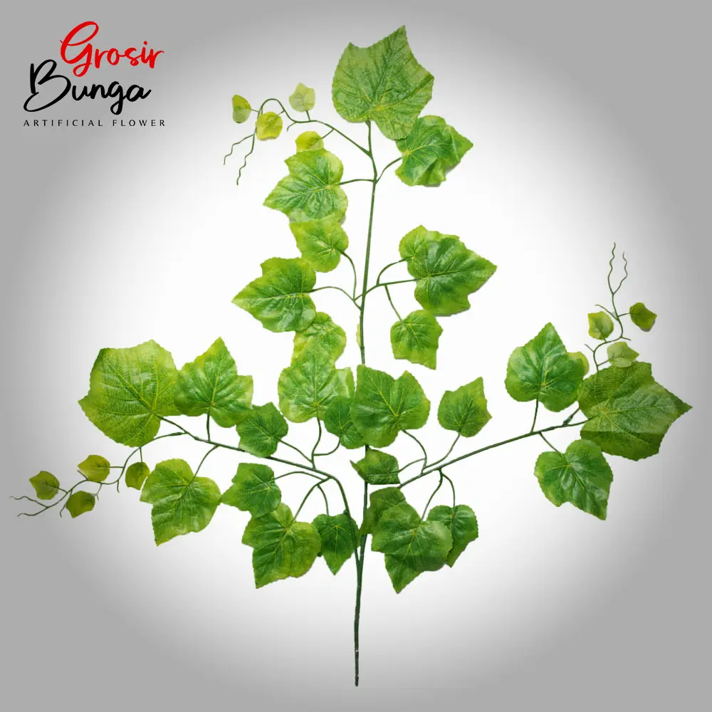 Daun Anggur Hijau Muda  12 pcs
