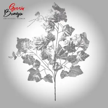 Daun Anggur Silver  12 pcs