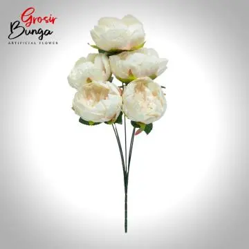Bunga Peony Peach