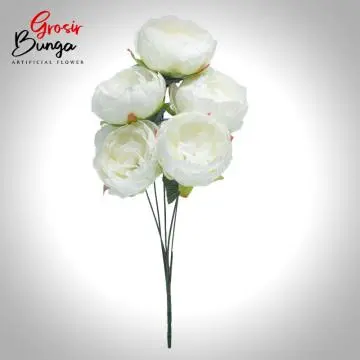 Bunga Peony Putih