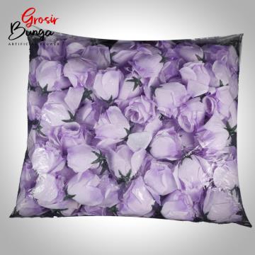 Kuntum Bunga Tea Rose Ungu isi 100