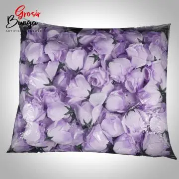 Kuntum Bunga Tea Rose Ungu isi 100