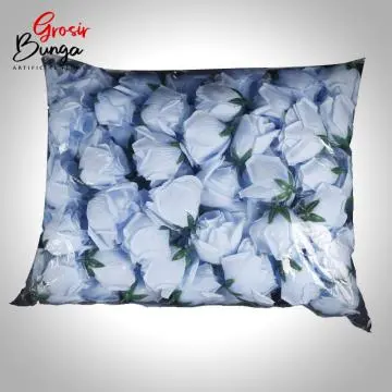 Kuntum Bunga Tea Rose Biru isi 100 pcs