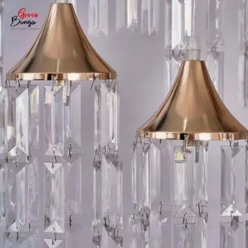 Lampu Hias Dandling Crystal