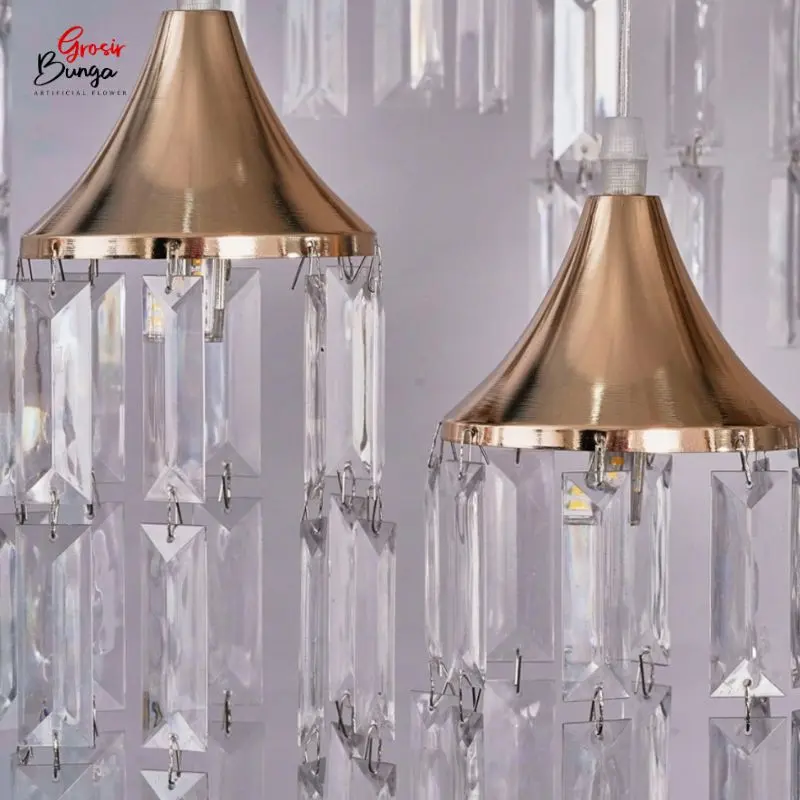 Lampu Hias Dandling Crystal